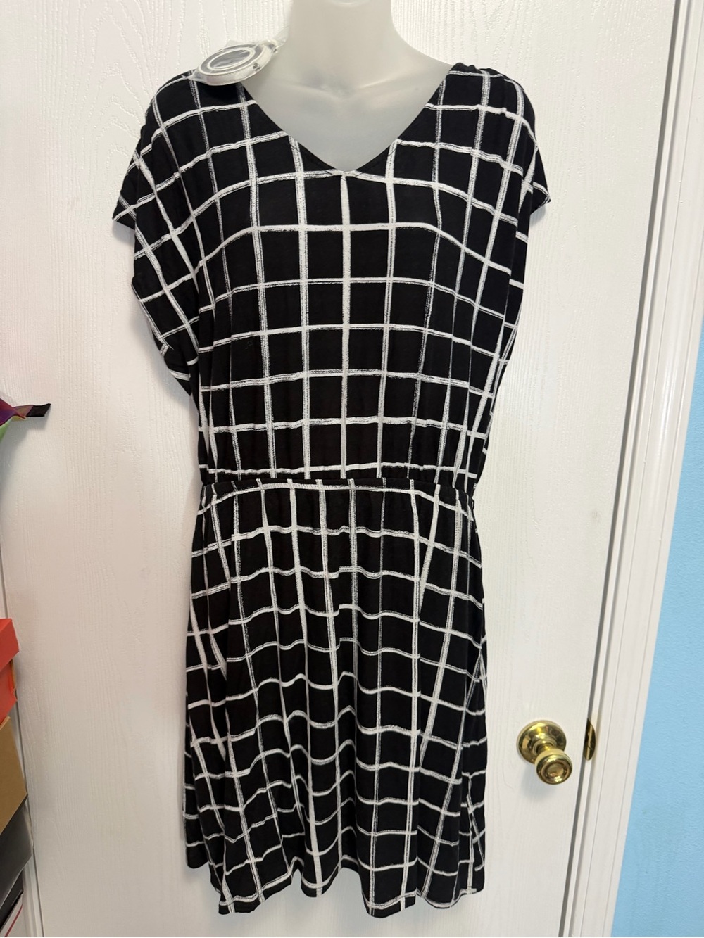 Summer V-Neck Women’s Dress -New